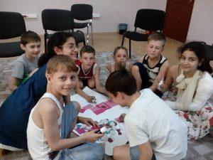 Завершение детского тренинга "Творчество и креативность" для детей 8-10 лет